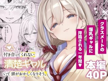 S◯Xはするのに付き合ってくれない清楚ギャルがいて頭がおかしくなりそう。